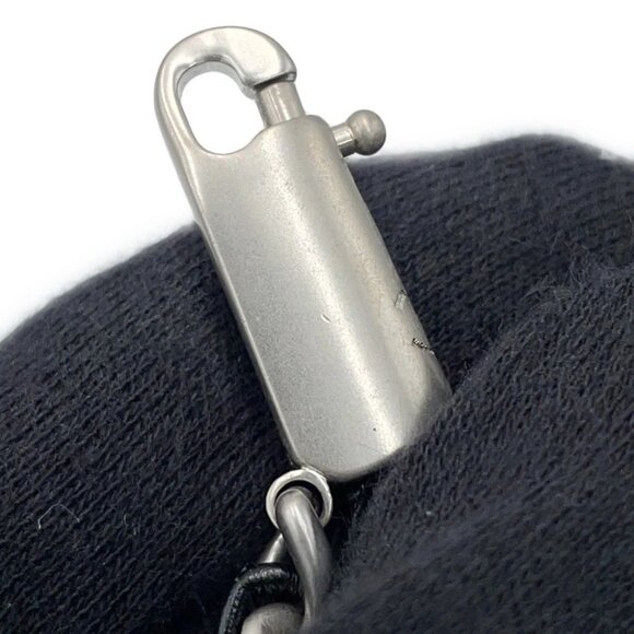 CHANEL CHANEL22 ChainShoulder Bag Size Mini Shiny Calf Leather Black A - Picture 14 of 16